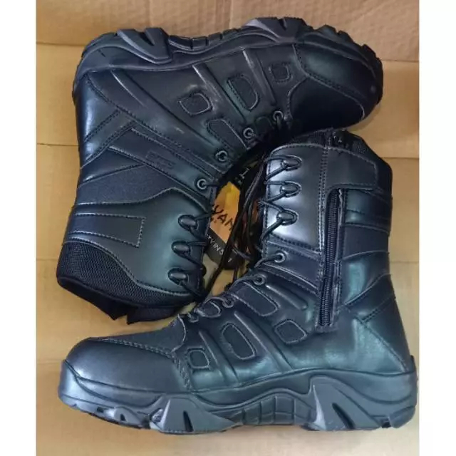 Sepatu New Tactical 511 Hitam 8inc Sepatu Outdoor Sepatu Hiking Sepatu Military