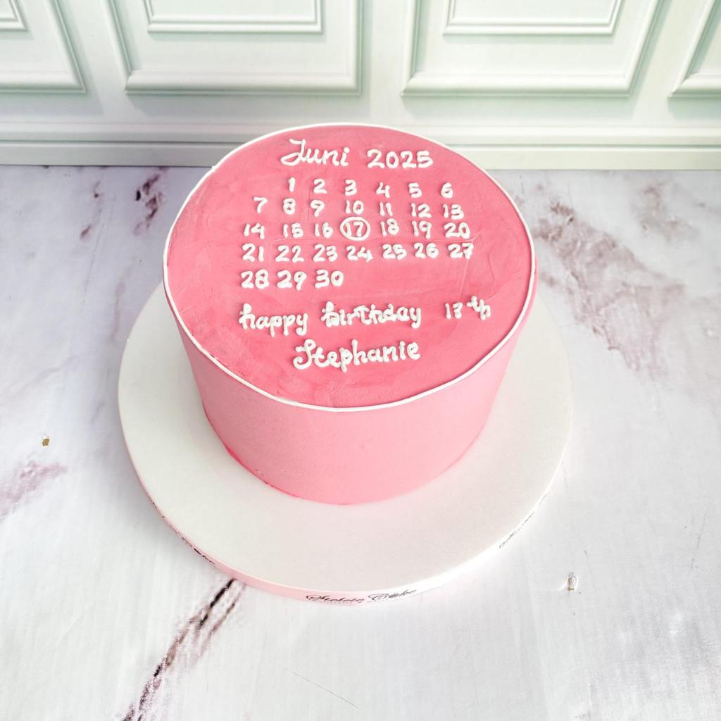 

Kue Ulang Tahun/Birthday Cake/Kue Ultah tema Kalender/Kue Birthday Kalender/Kue Birthday Jakarta