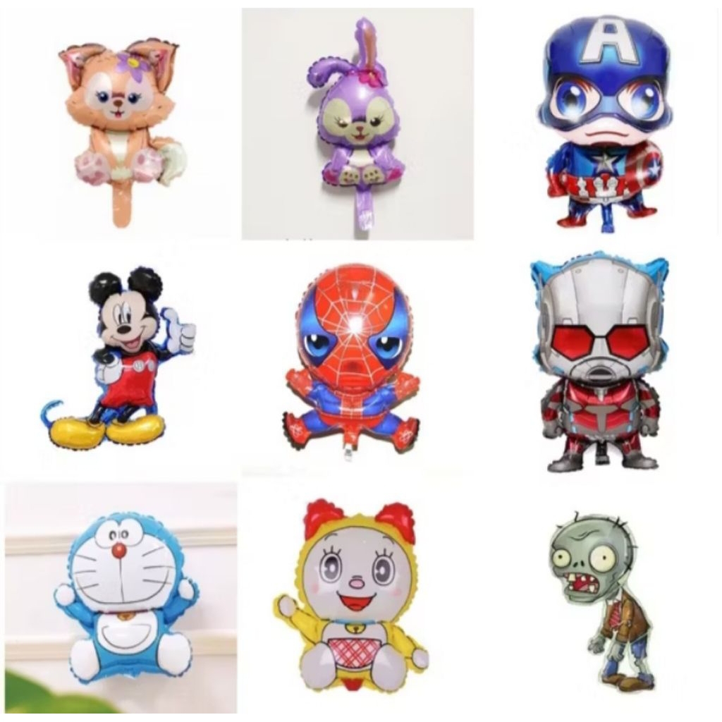 Balon Foil  Karakter / Kartun Mini