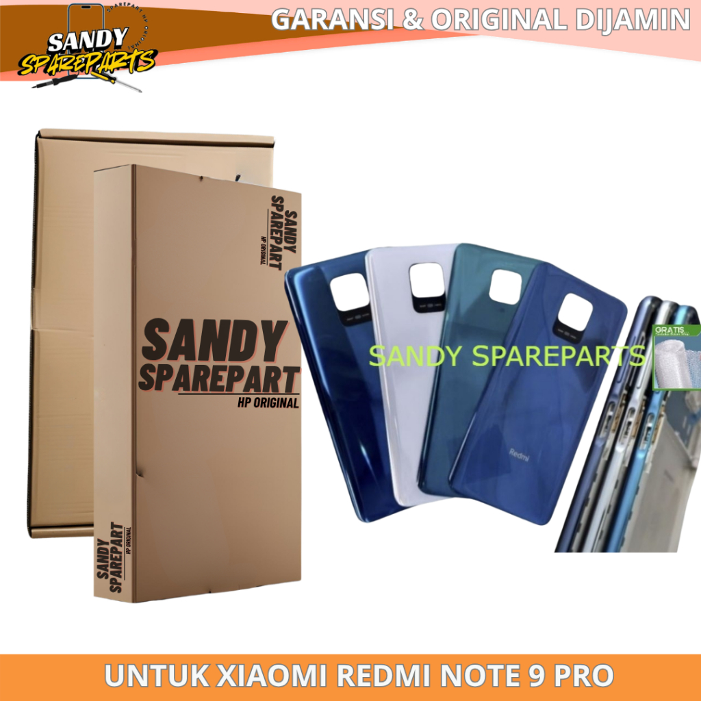 LEBIH HEMAT Housing Fullset Frame Xiaomi Redmi Note 9 Pro | Backdoor + Frame Xiaomi Redmi Note 9 Pro