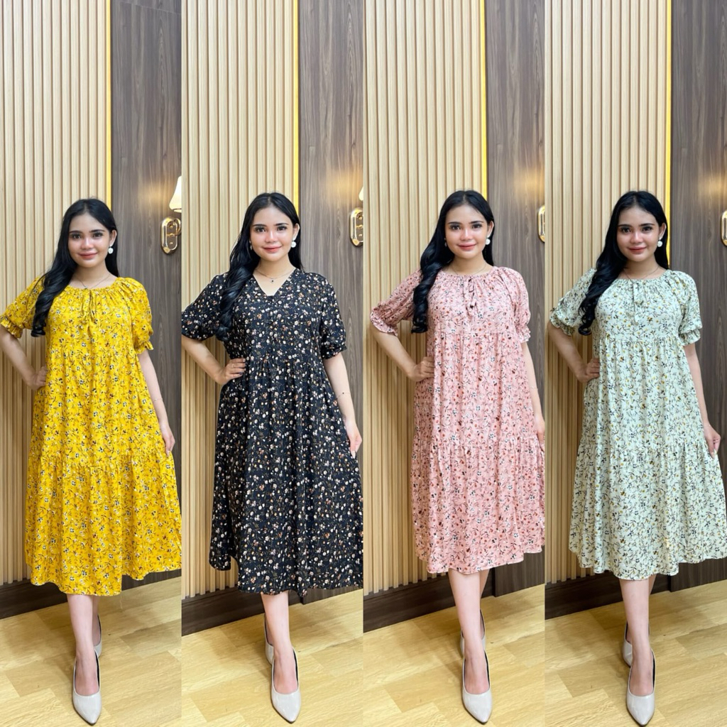 NAGITA DRESS RAYON PREMIUM
