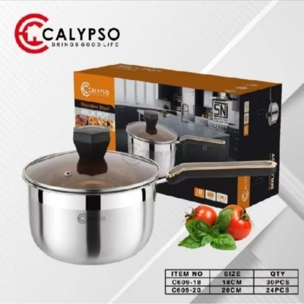Panci Susu Milkpot Calypso stainless steel