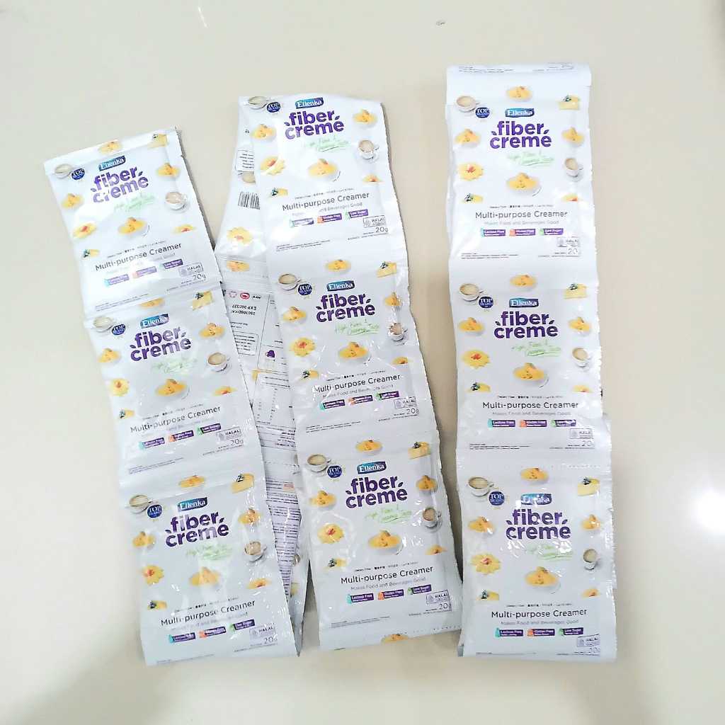 

Fiber Cream Creamer Serbaguna Ellenka 20gr ( 1 Renceng 10Pcs ) [ Original ]