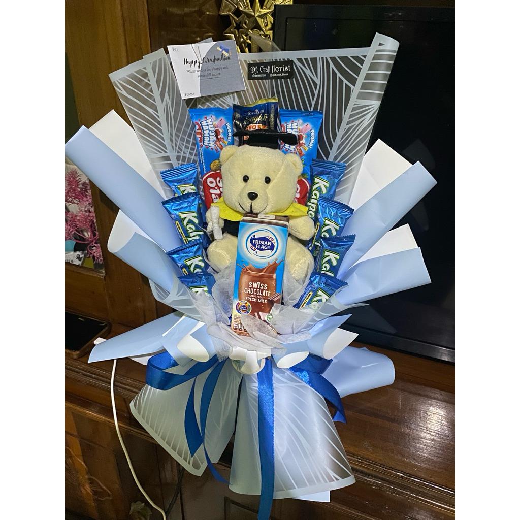 

BUKET SNACK / BUKET MAKANAN / KADO CANTIK / GIFT ISTIMEWA / by df.craft_florist