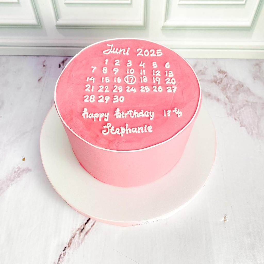 

Kue Ulang Tahun/Birthday Cake/Kue Ultah Tema Kalender/Kue Birthday jakarta/Kalender Cake Birthday