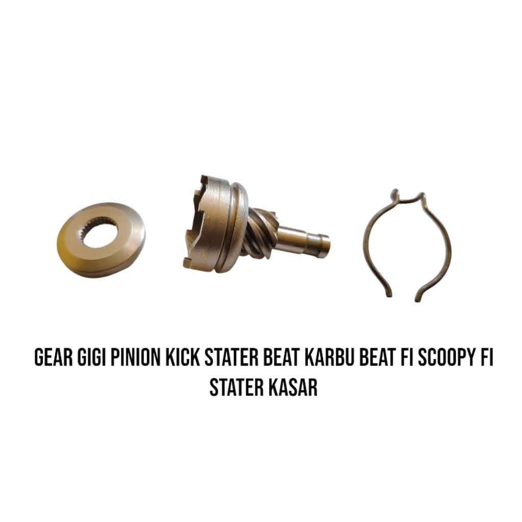 pinion gigi gear engkol kick stater selah selahan honda beat karbu Beat fi scoopy fi stater kasar