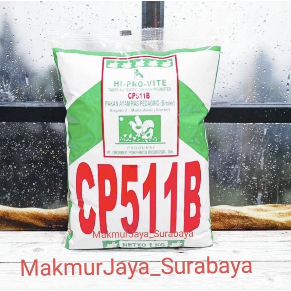 Pakan Ayam Hi Pro Vite CP 511 B Untuk Penggemuk Ayam Anakan -Voer Ayam Kecil - Makanan Ayam