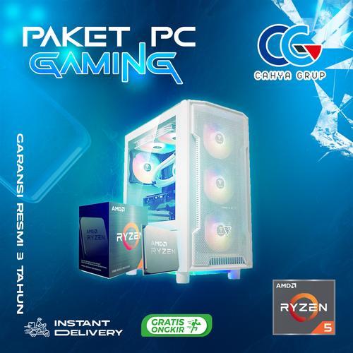 PC CPU GAMING RAKITAN AMD PAKET GAMING RYZEN 5 4600G RAM 16GB SSD 256GB MURAH RAM 8GB 16GB 32GB - 8 