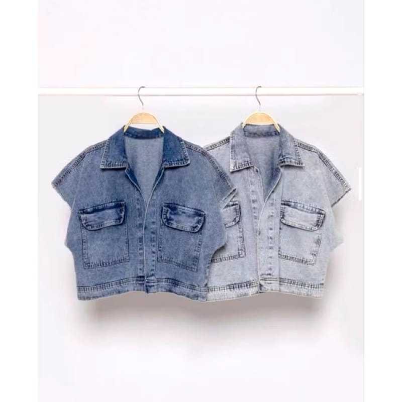 AYKA FASHION - Cassandra Jacket Rompi Oversize / Jaket Rompi Wanita / Jaket Rompi Wanita Tanpa Lenga