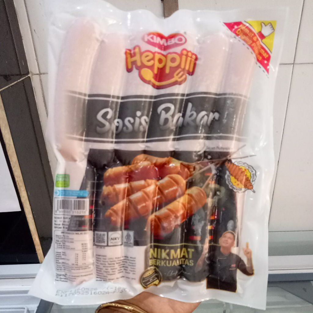 

Sosis Bakar Kimbo Heppii isi 12pcs