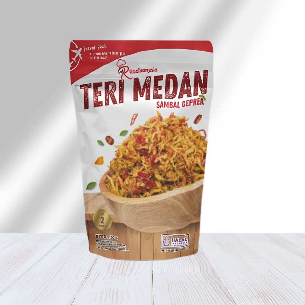 

Racikanesia Teri Medan Sambal Geprek