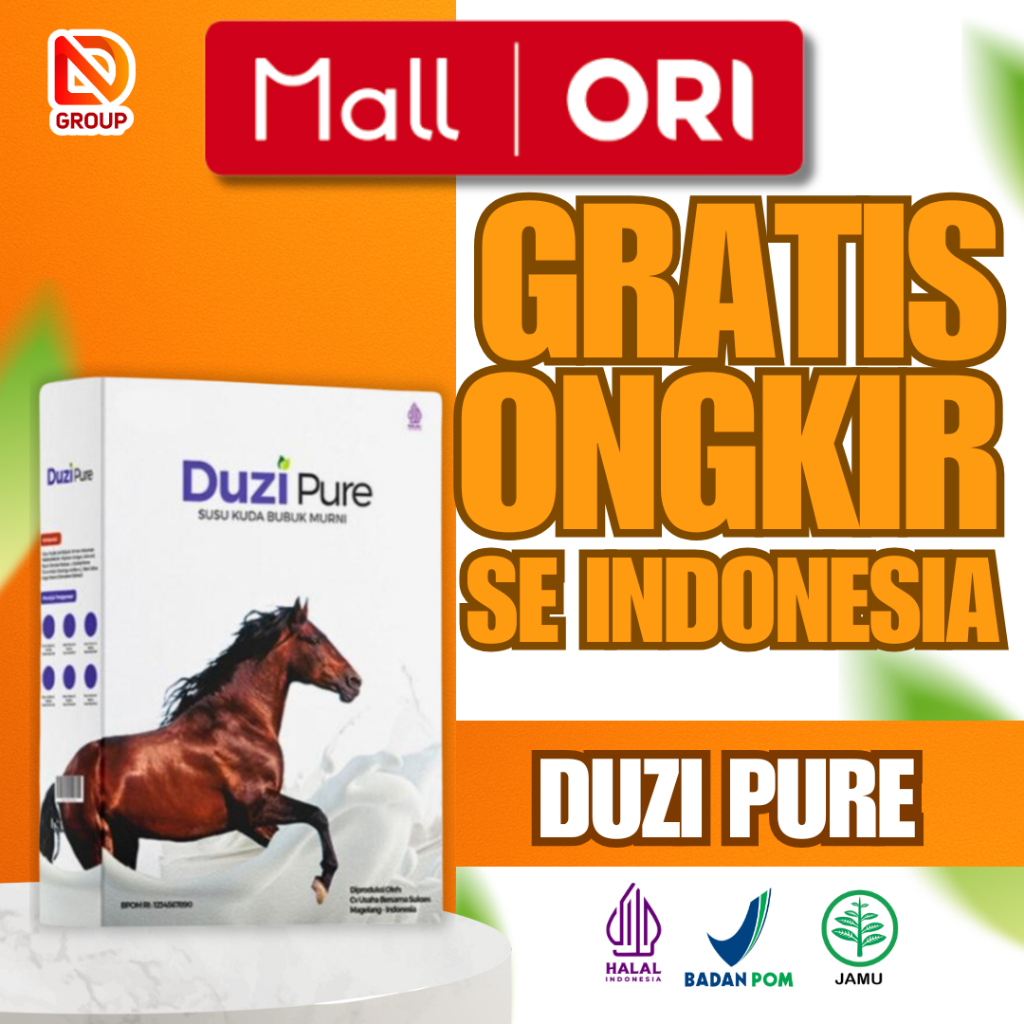

Duzi Pure Susu Kuda Murni Untuk Asam Urat, Tulang Dan Nyeri Sendi 100% Original