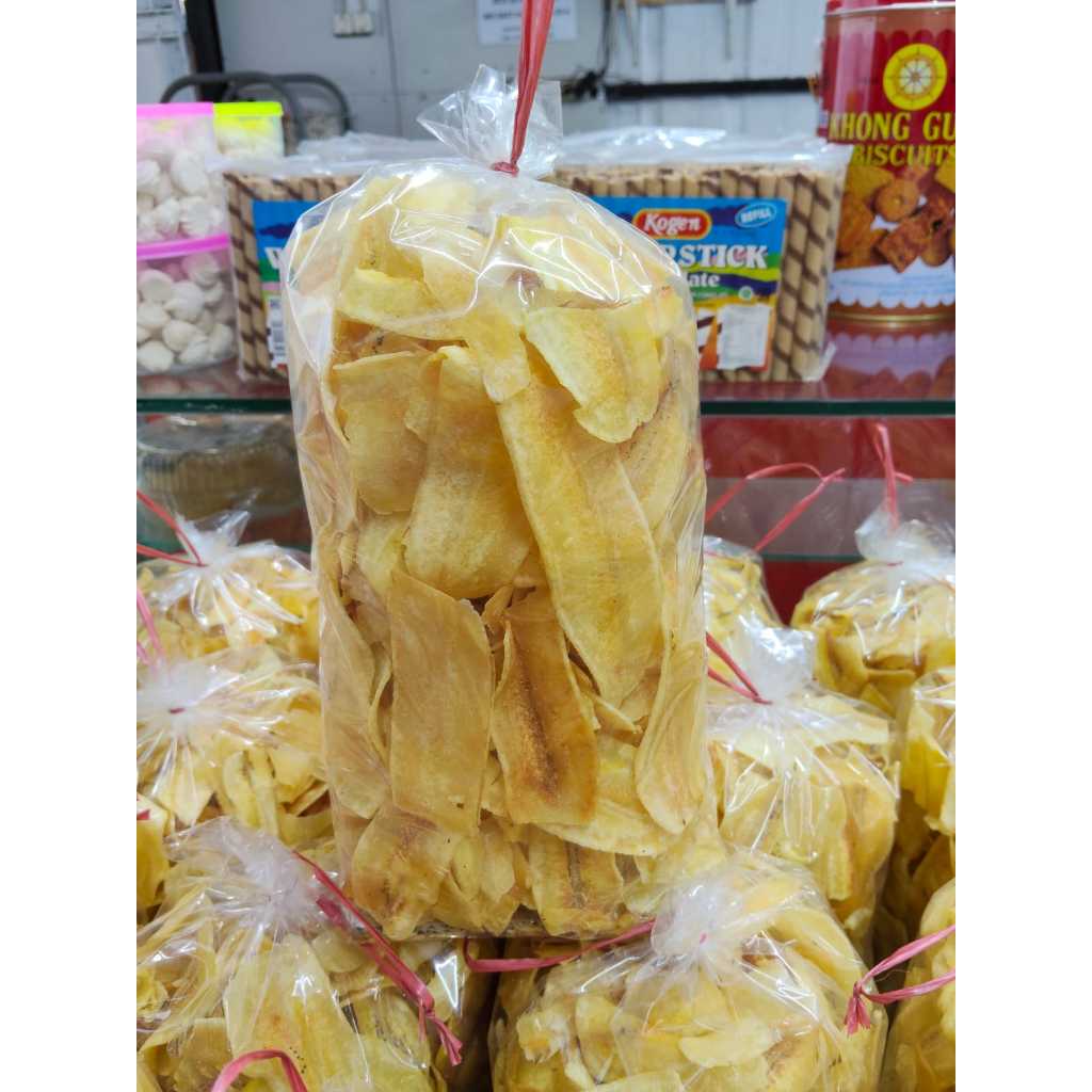 

Keripik Pisang Manis Renyah 500gr – Camilan Tradisional Gurih & Lezat | Snack Rumahan Premium