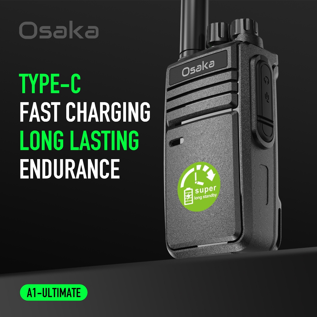 HT MINI ULTIMATE JARAK JAUH WALKIE TALKIE MINI TWO WAY RADIO OSAKA