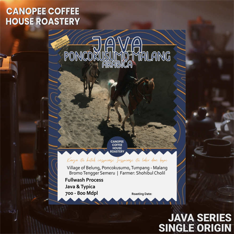 

Arabika Java "Poncokusumo Bromo Ds. Belung - Roastbeans Single Origin Coffee