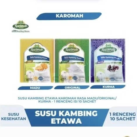 

Susu Kambing Etawa Karomah 25 g