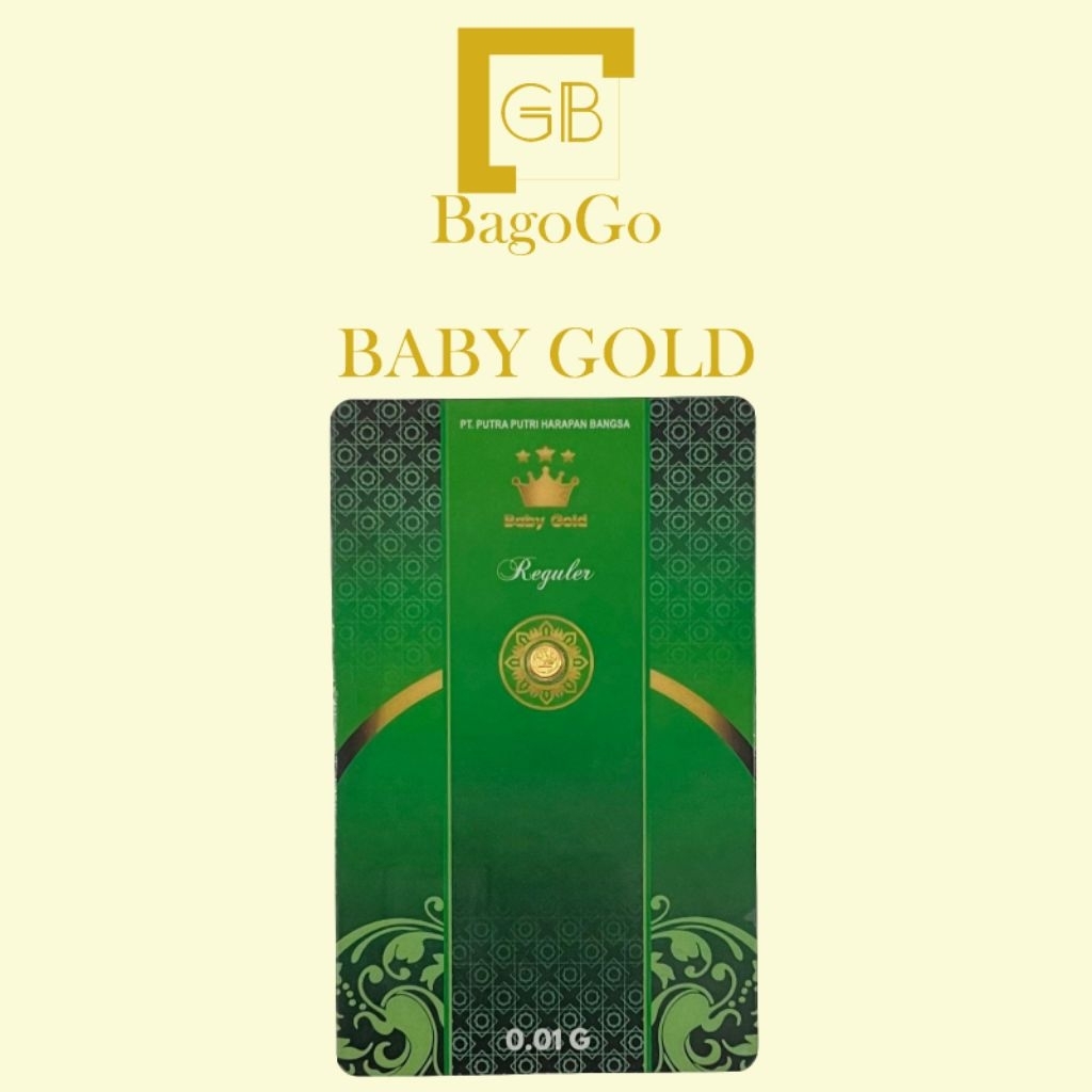 Logam Mulia Baby Gold 0.01 Gram LM Terbaru dari Baby Gold