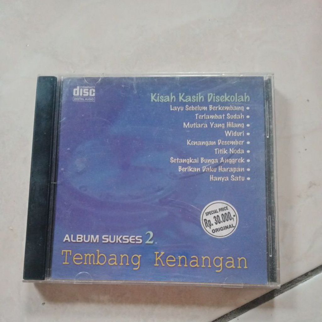 CD album sukses tembang kenangan 2