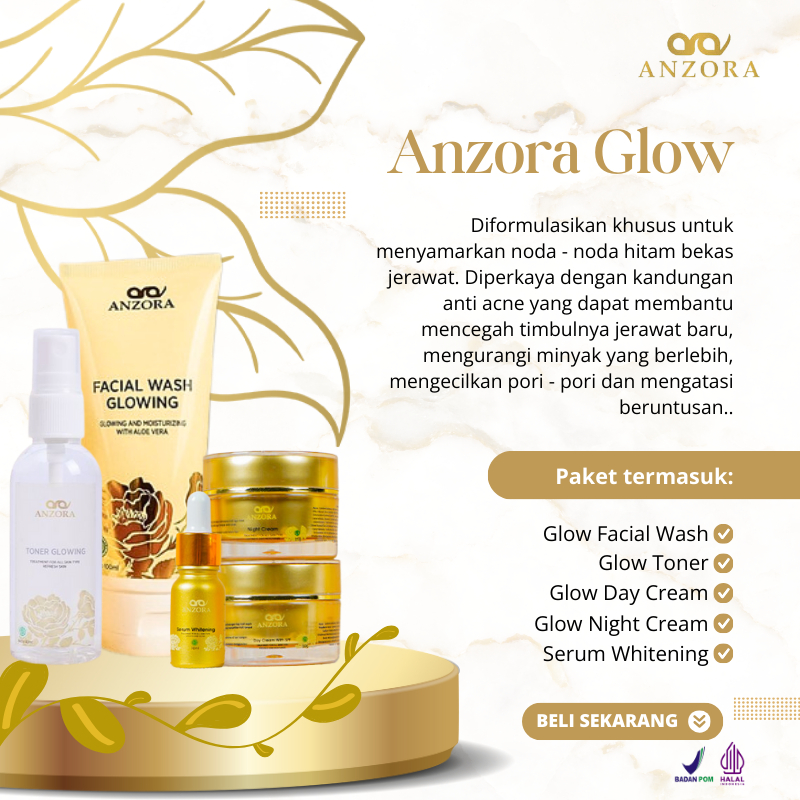 Skincare CB Gallery Anzor Semua Paketan Series, Glow, ADS, Renewal, Acne