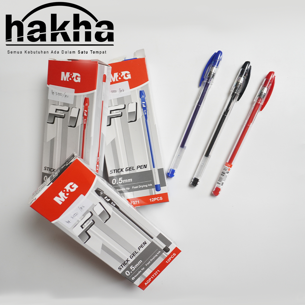 

Pulpen Gel M&G FI Stick – Tinta Lancar dan Tajam untuk Tulisan Presisi