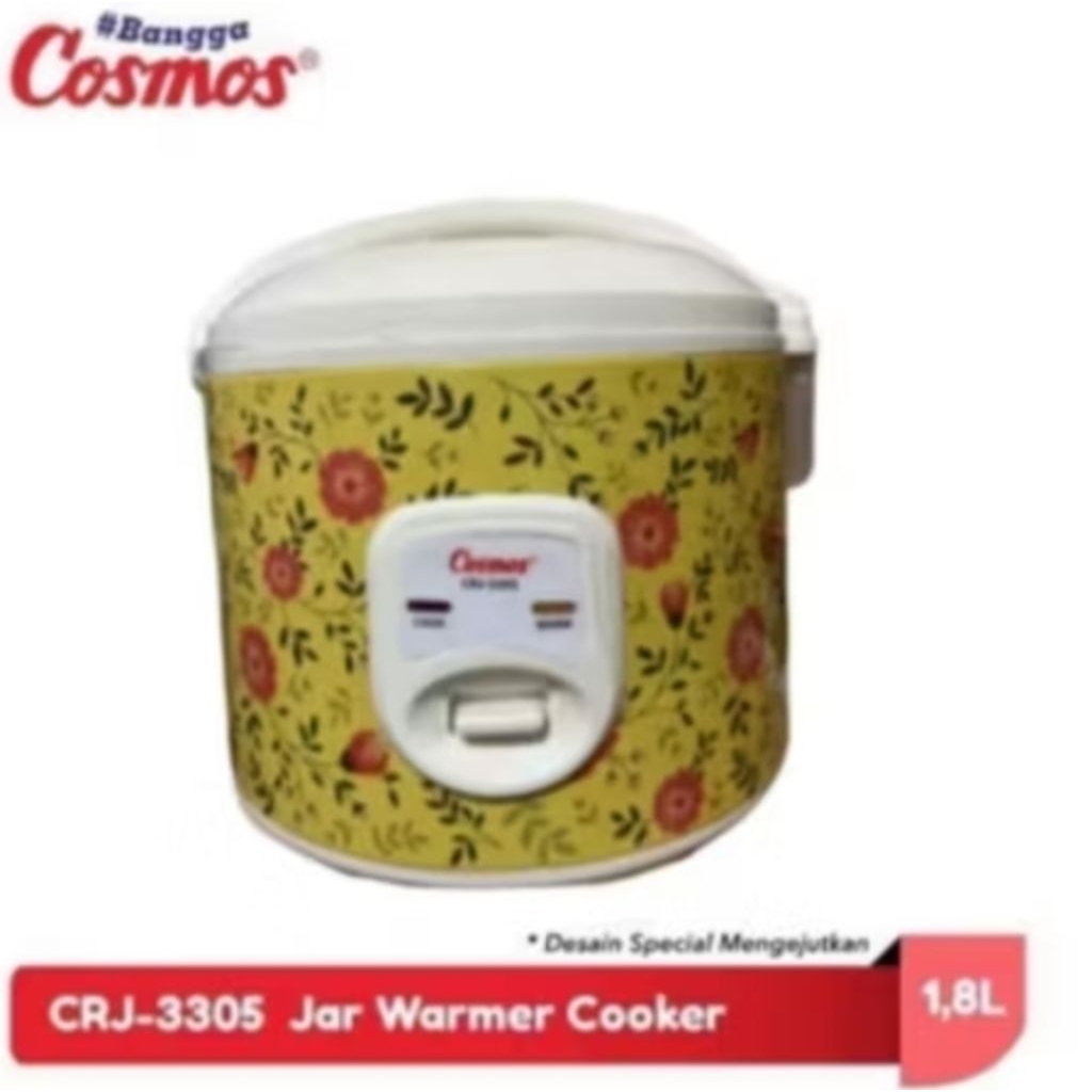 Magicom Ricw Cooker Cosmos 1,8 Liter CRJ 3305 3306 Original Garansi Resmi