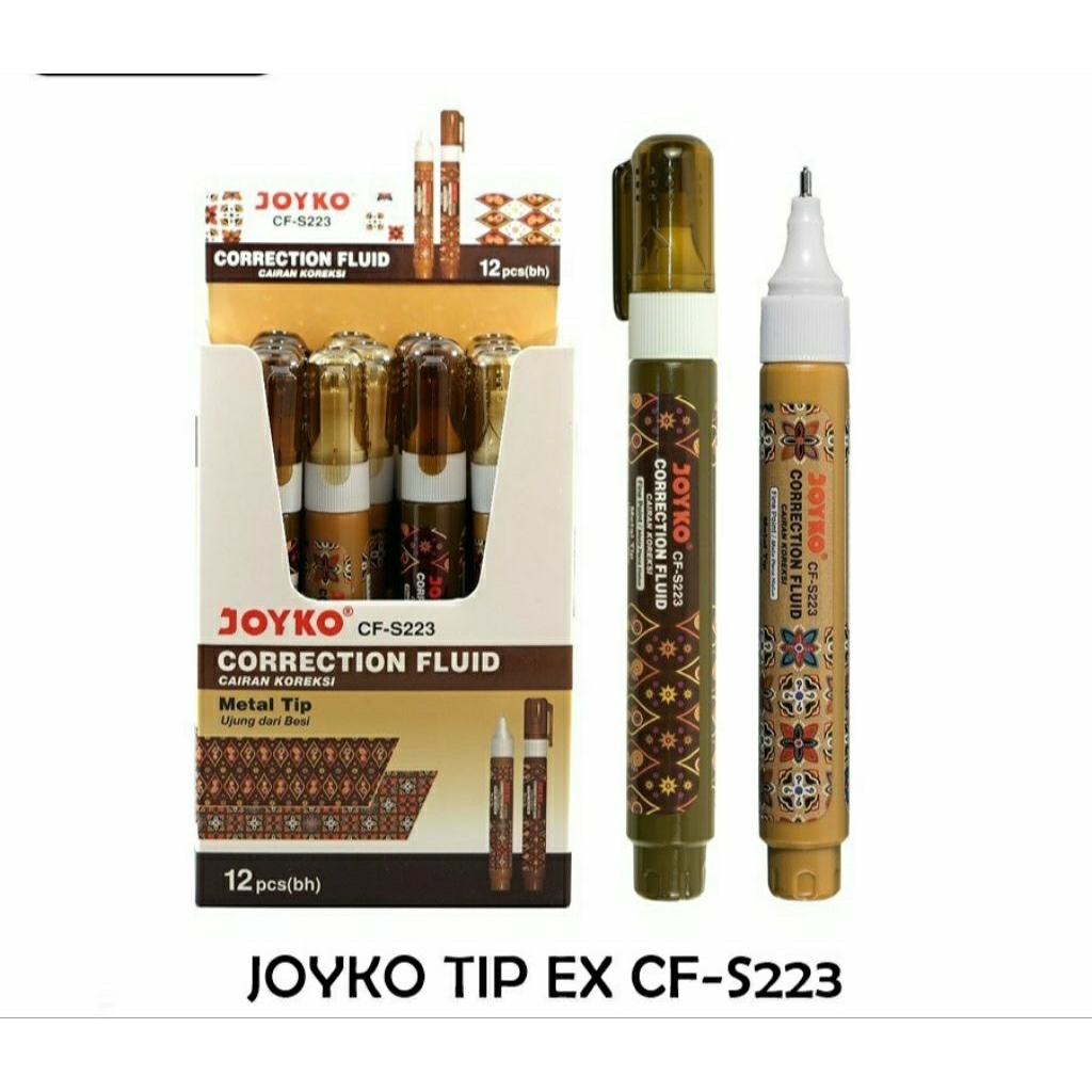 

KarensMart Corrextion Fluid Cairan || Tipe X JOYKO CF-S223 || Stipo Cair