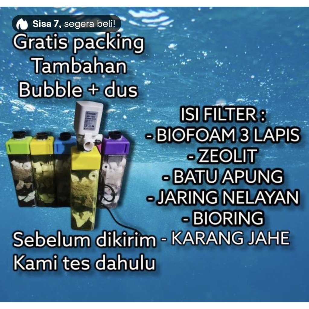 Internal filter susun aquarium / internal filter aquarium/internal filter / filter susun / filter aq