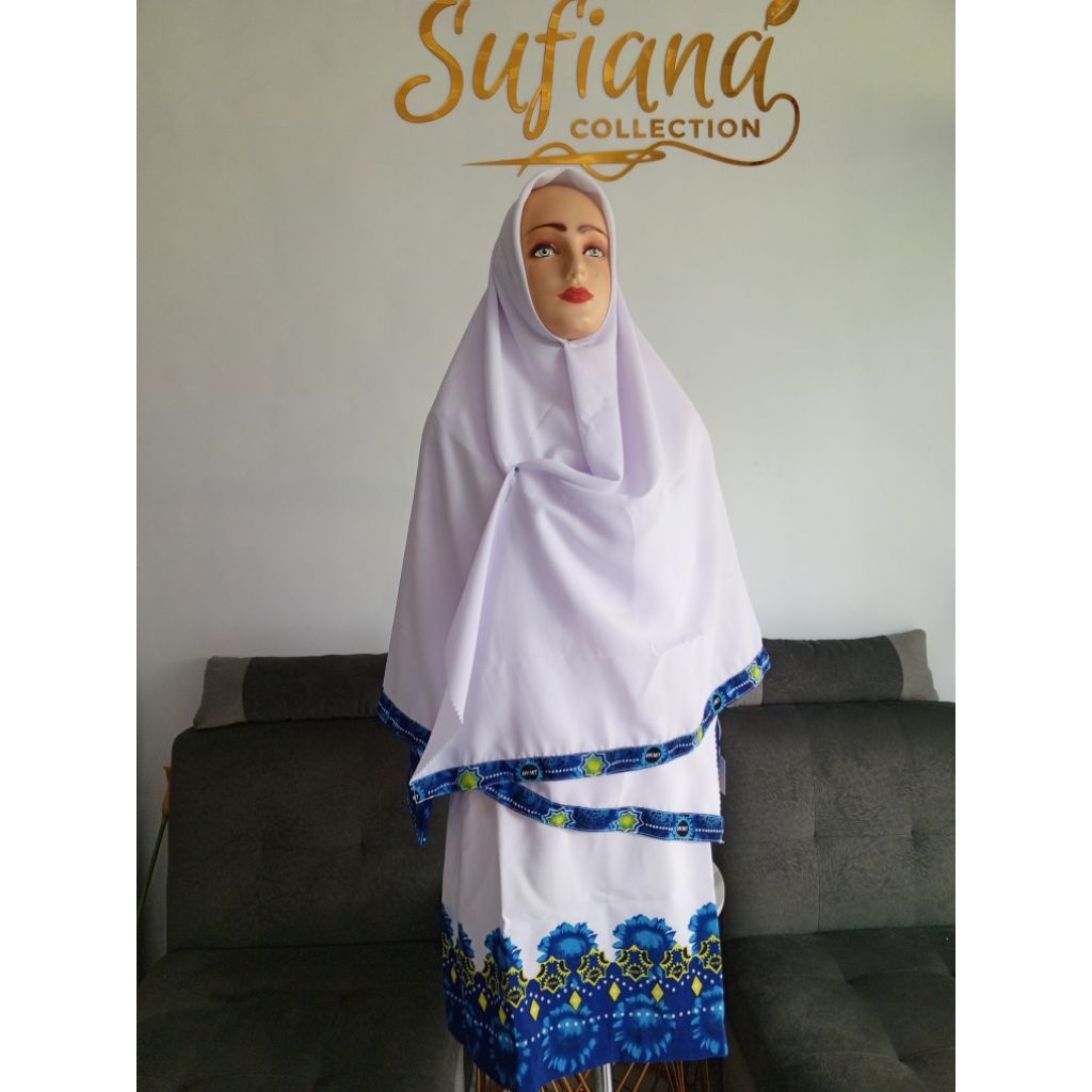 Jilbab BKMT Segi Empat Jumbo