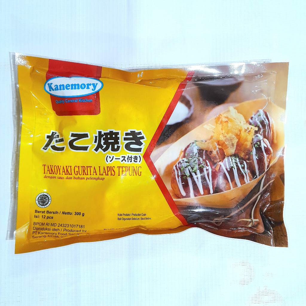 

KANEMORY takoyaki gurita 300gr