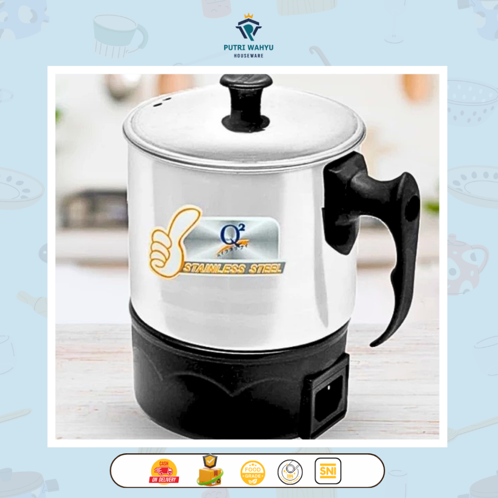 MUG ELEKTRIK / MUG LISTRIK / PEMANAS AIR / PEMANAS MAKANAN Q2
