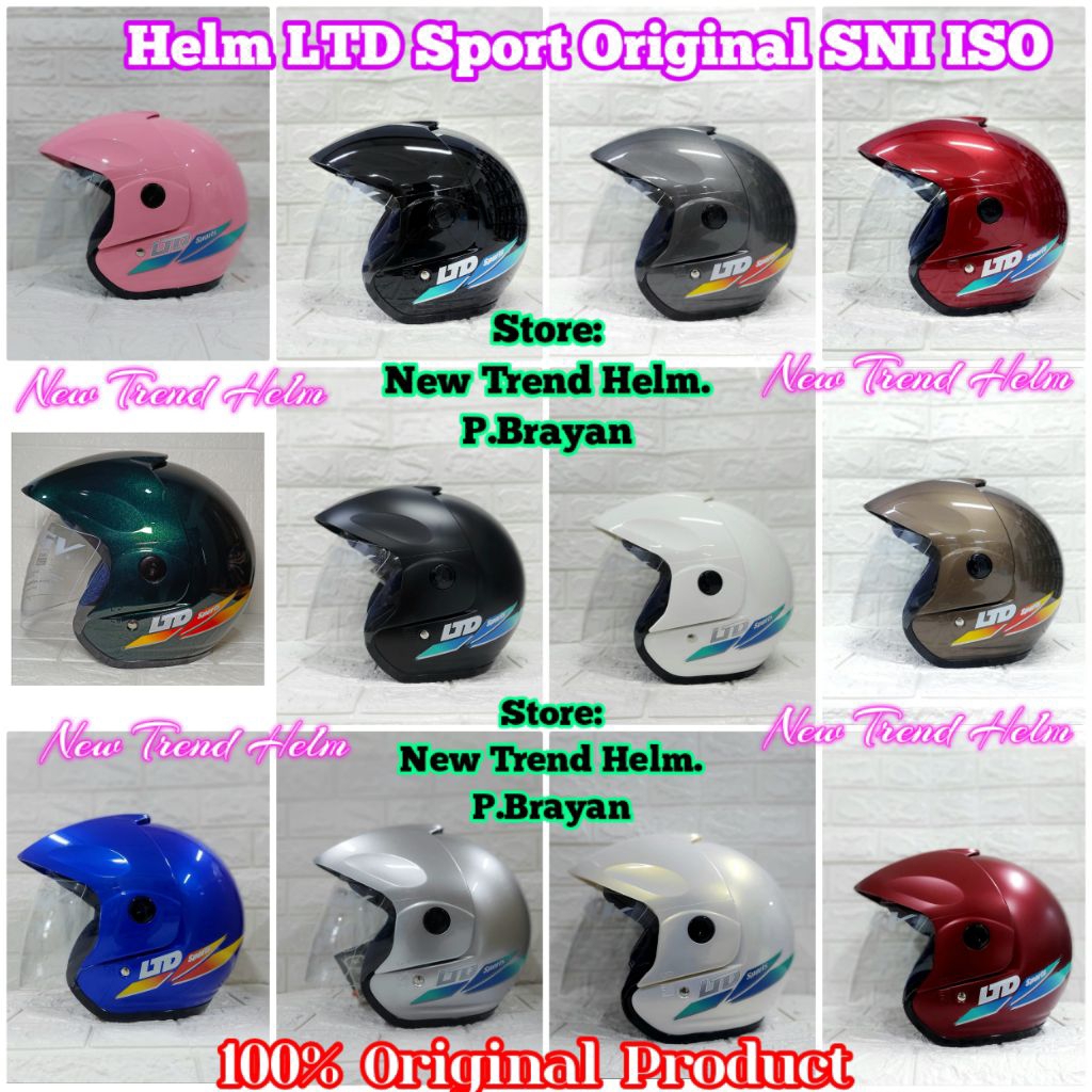 Helm LTD Sport  Original SNI ISO