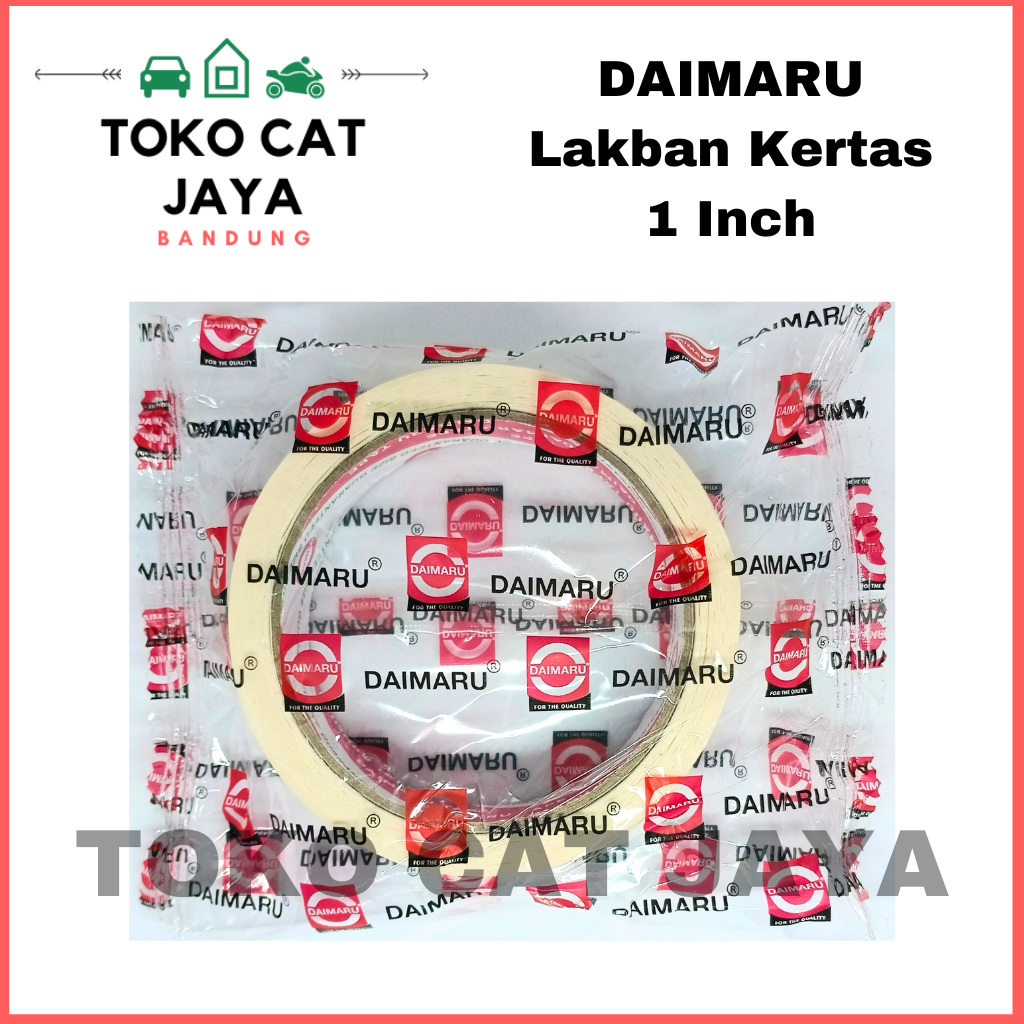 

Lakban DAIMARU Selotip Kertas 1 inch (24mm)