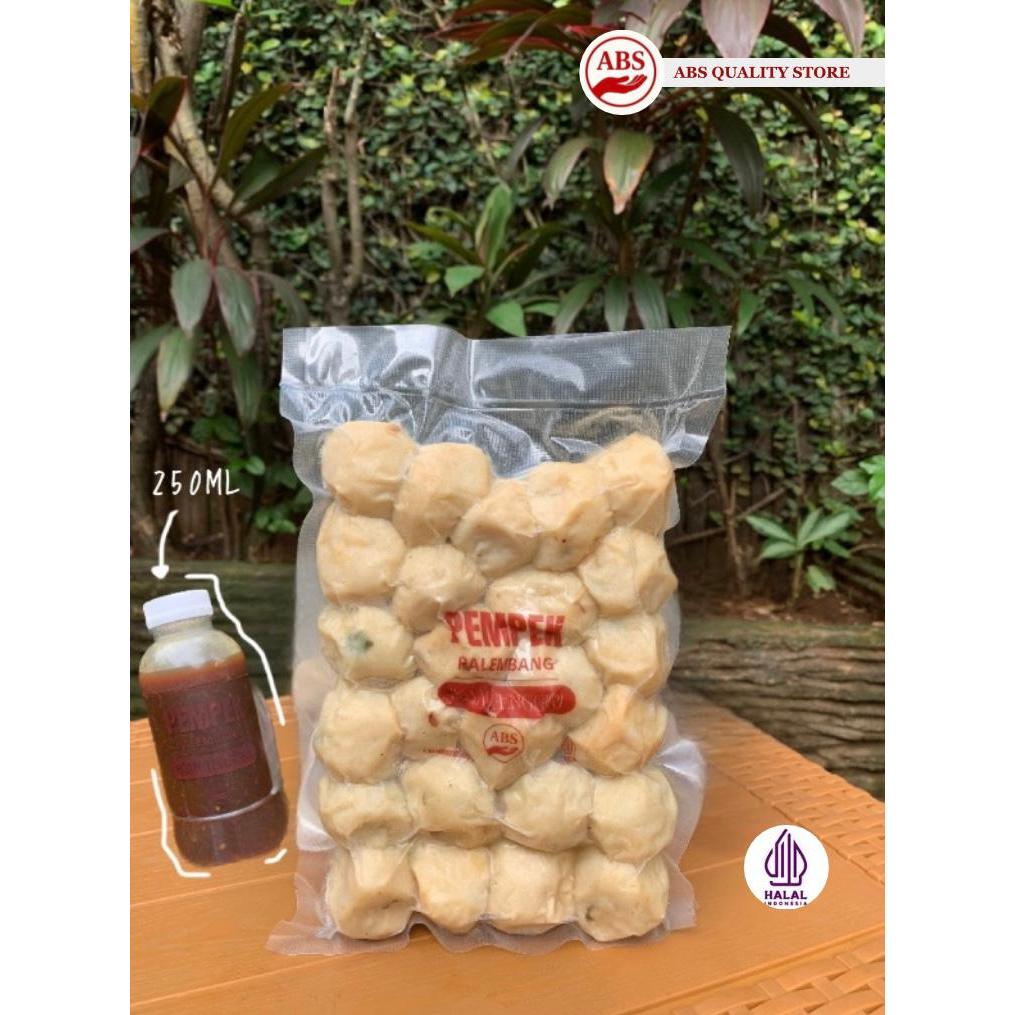 

Pempek Palembang Adaan Lovers Premium Pempek Adaan Frozeen Mpek Mpek Isi 25Pcs - Free Cuko 250ML