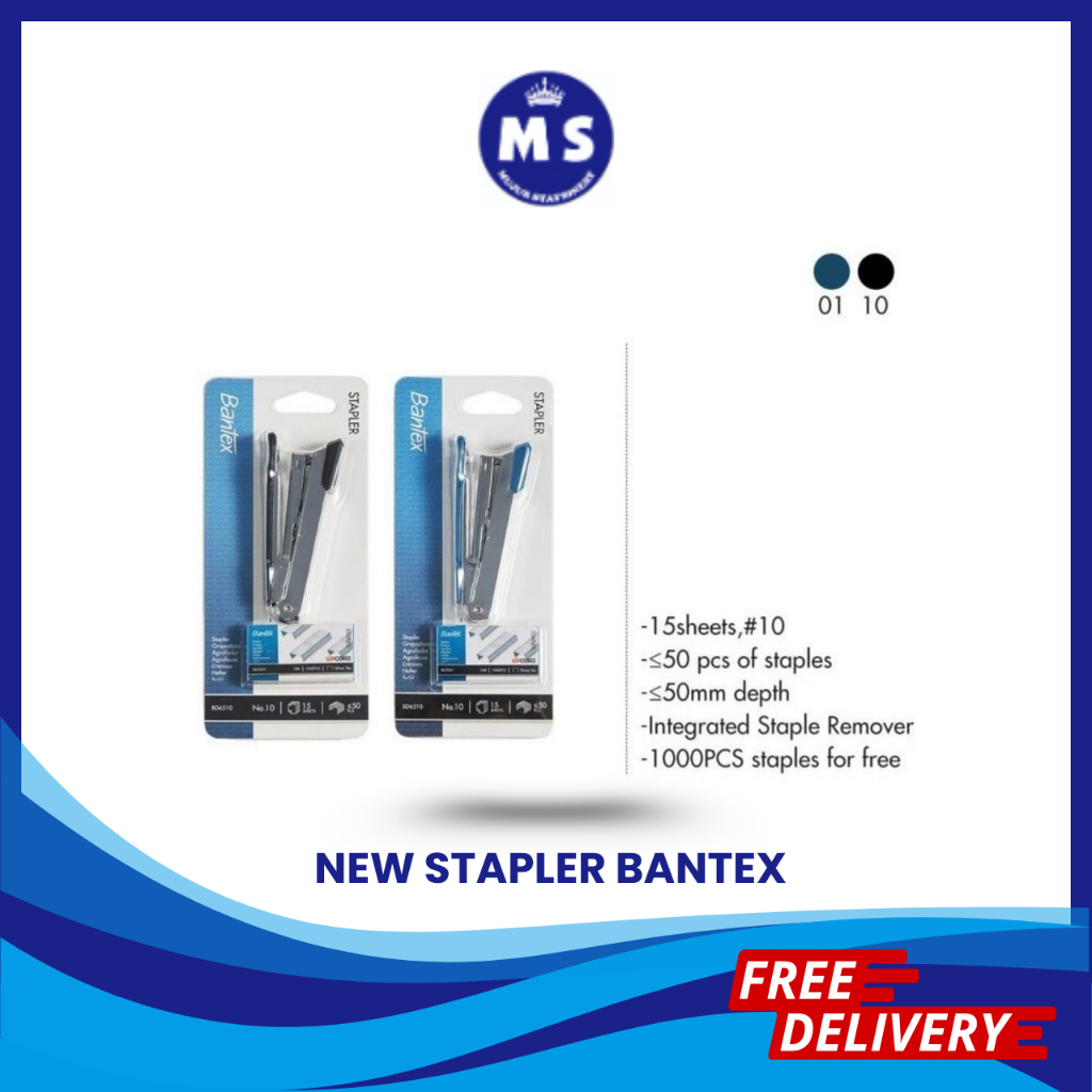 

STAPLER BANTEX TERBARU BD6510