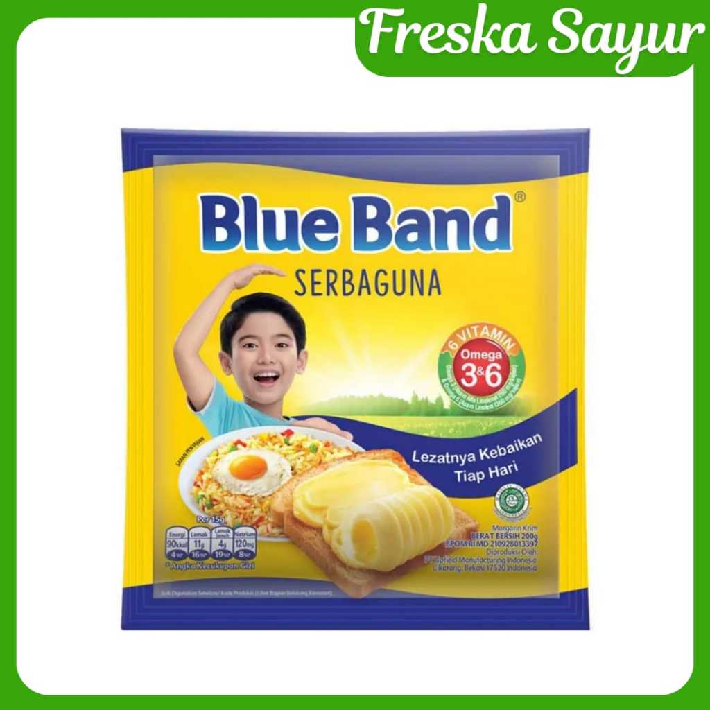 

Blue Band Serbaguna 200 gr I Margarin Blueband Premium Untuk Kue Lembut & Masakan Gurih