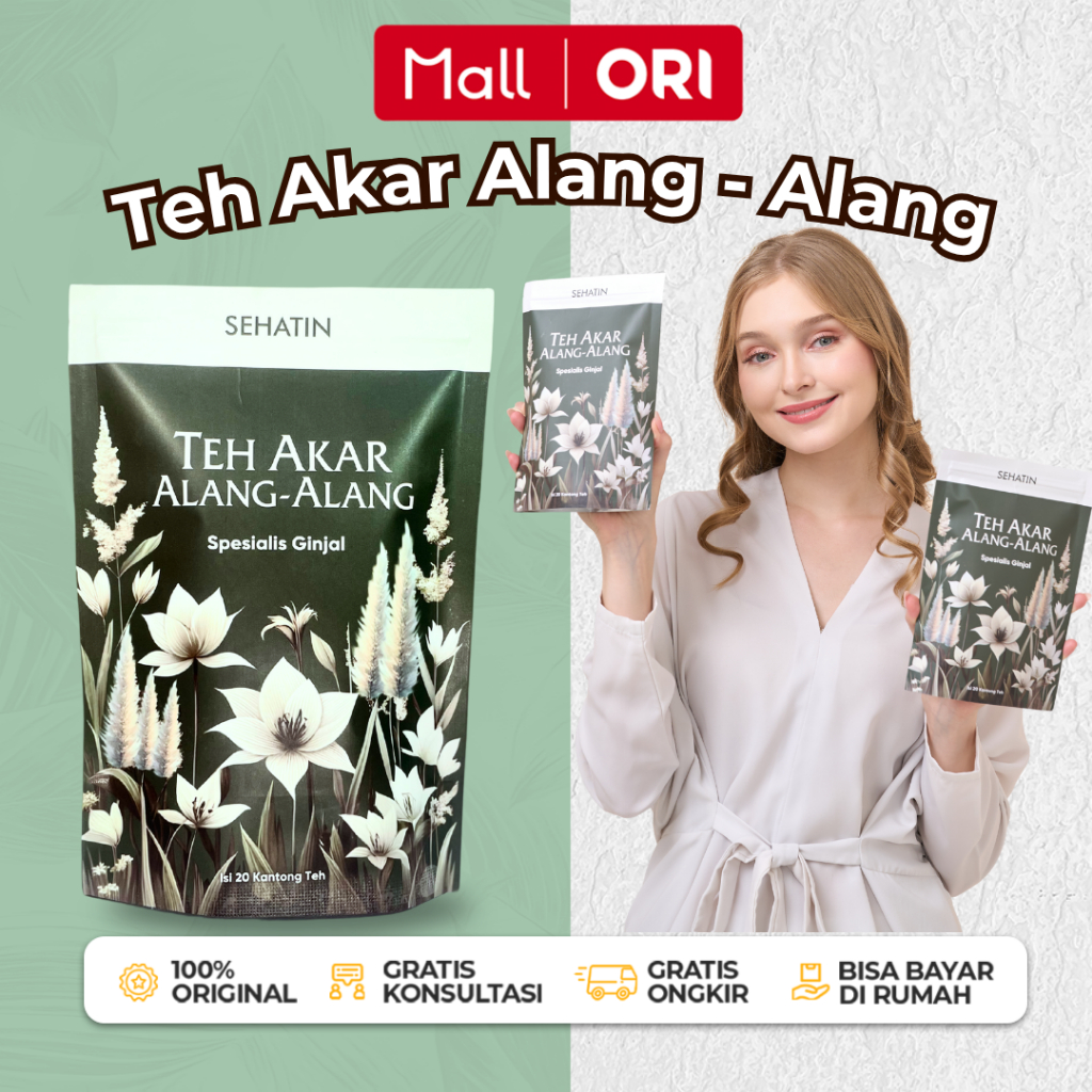 

Teh Akar Alang Alang Segar Alami Obat Ginjal