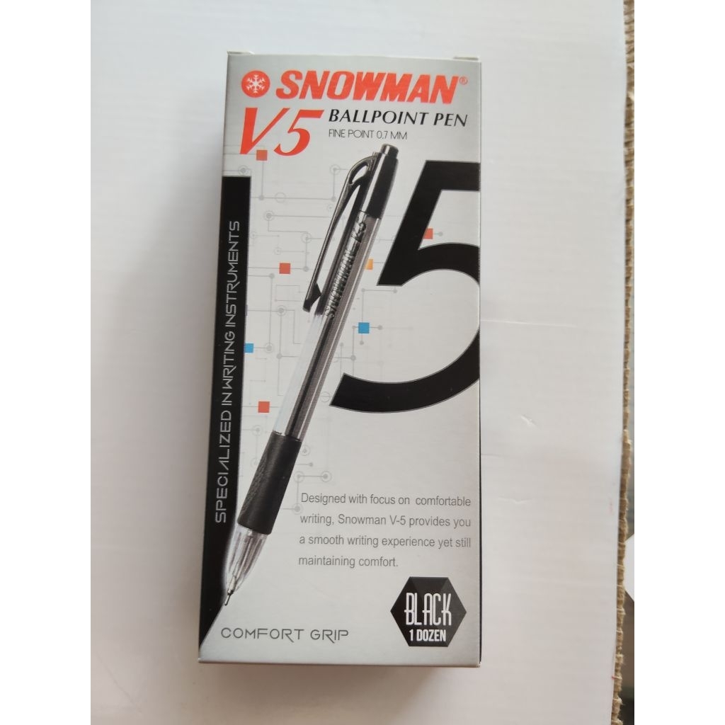 

pulpen snowman V5