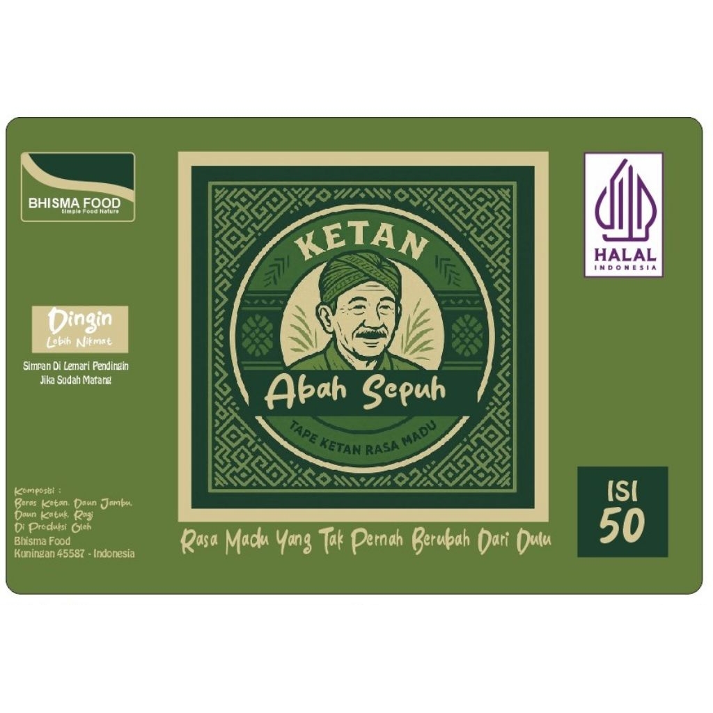 

Tape ketan original Abah Sepuh ISI 50 best seller