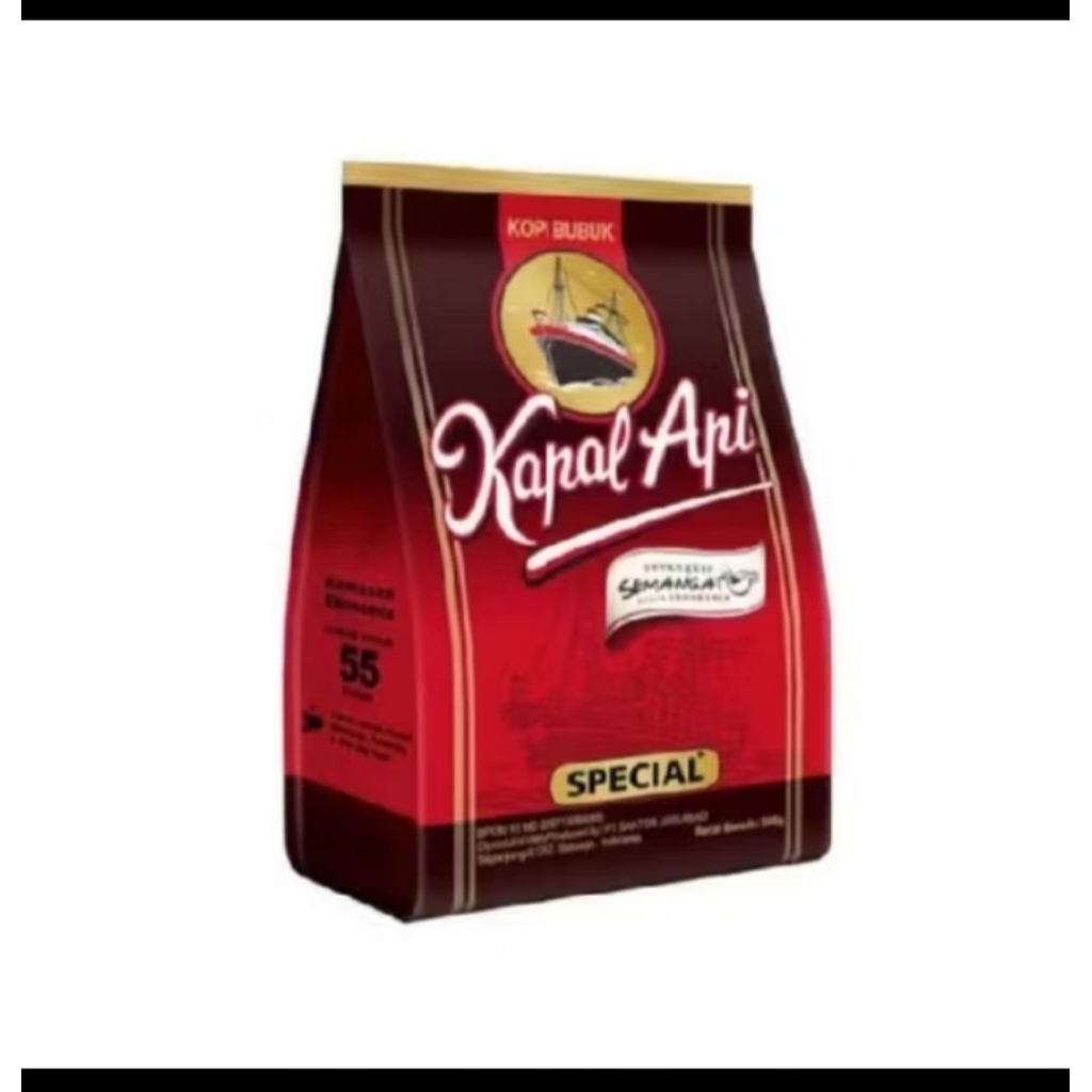 

kopi kapal api merah kemasan 350 gram