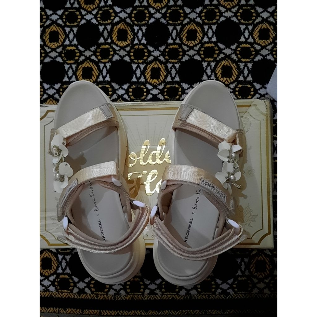 KRONIKEL PROJECT x BIANCA KARTIKA HANEUL WEBBING SANDALS