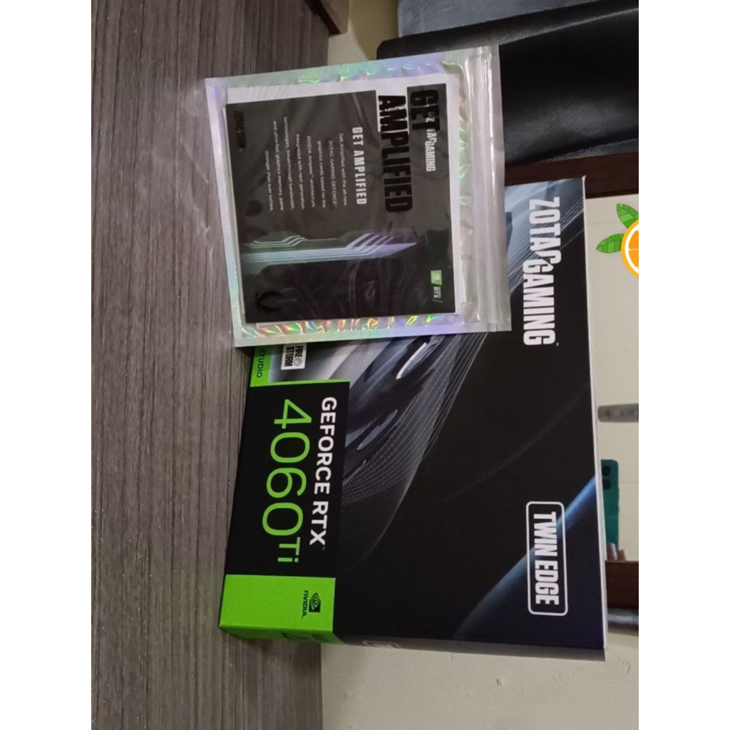 Zotac gaming rtx 4060Ti 8gb second