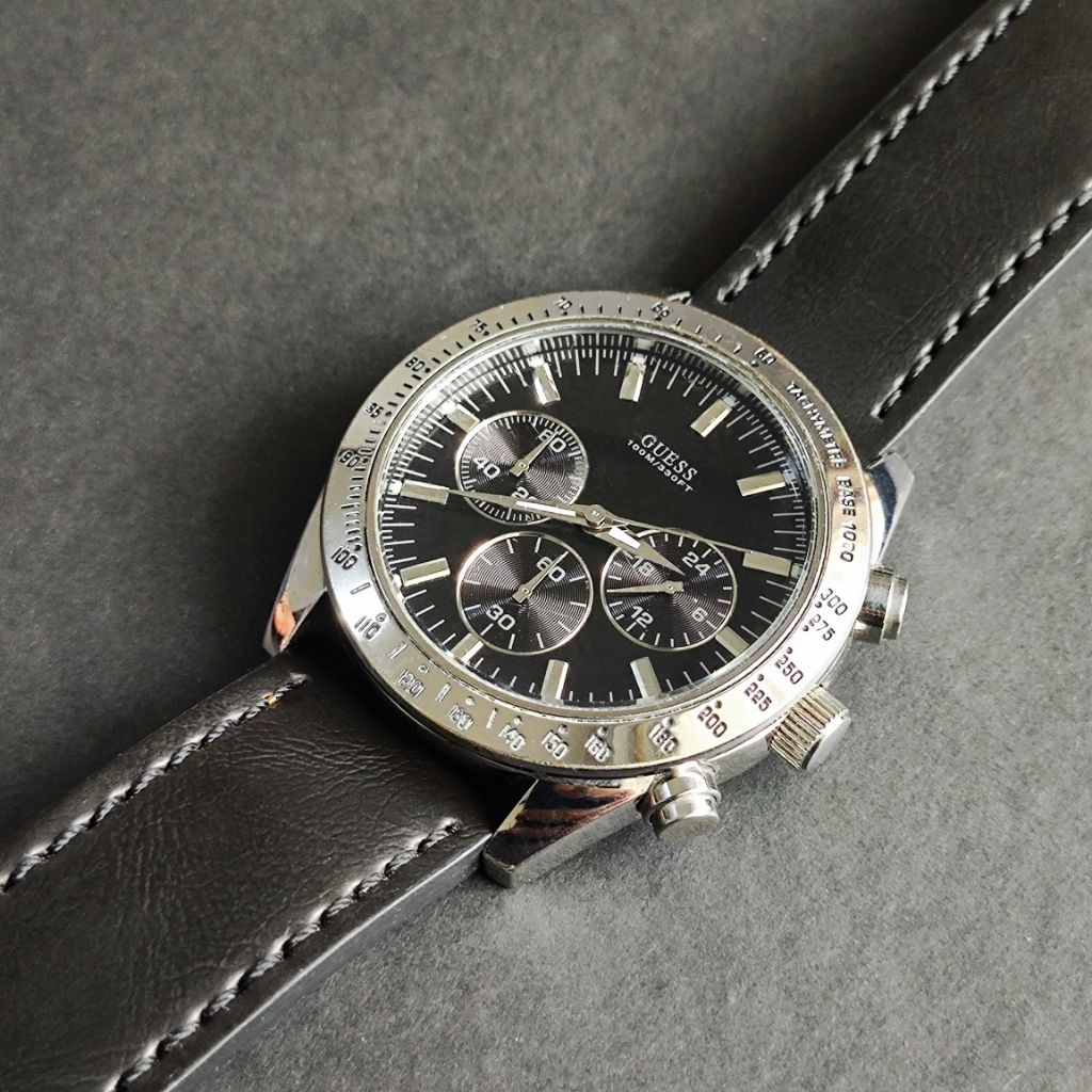 Guess Waterpro Chronograph Jam Tangan Original