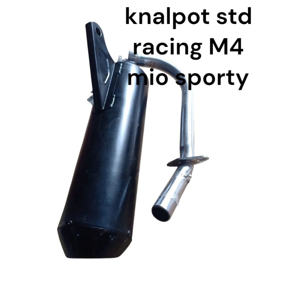 knalpot std racing MIO SPORTY M4 gen II pipa naik in 28 out 45  cocok buat harian/road race