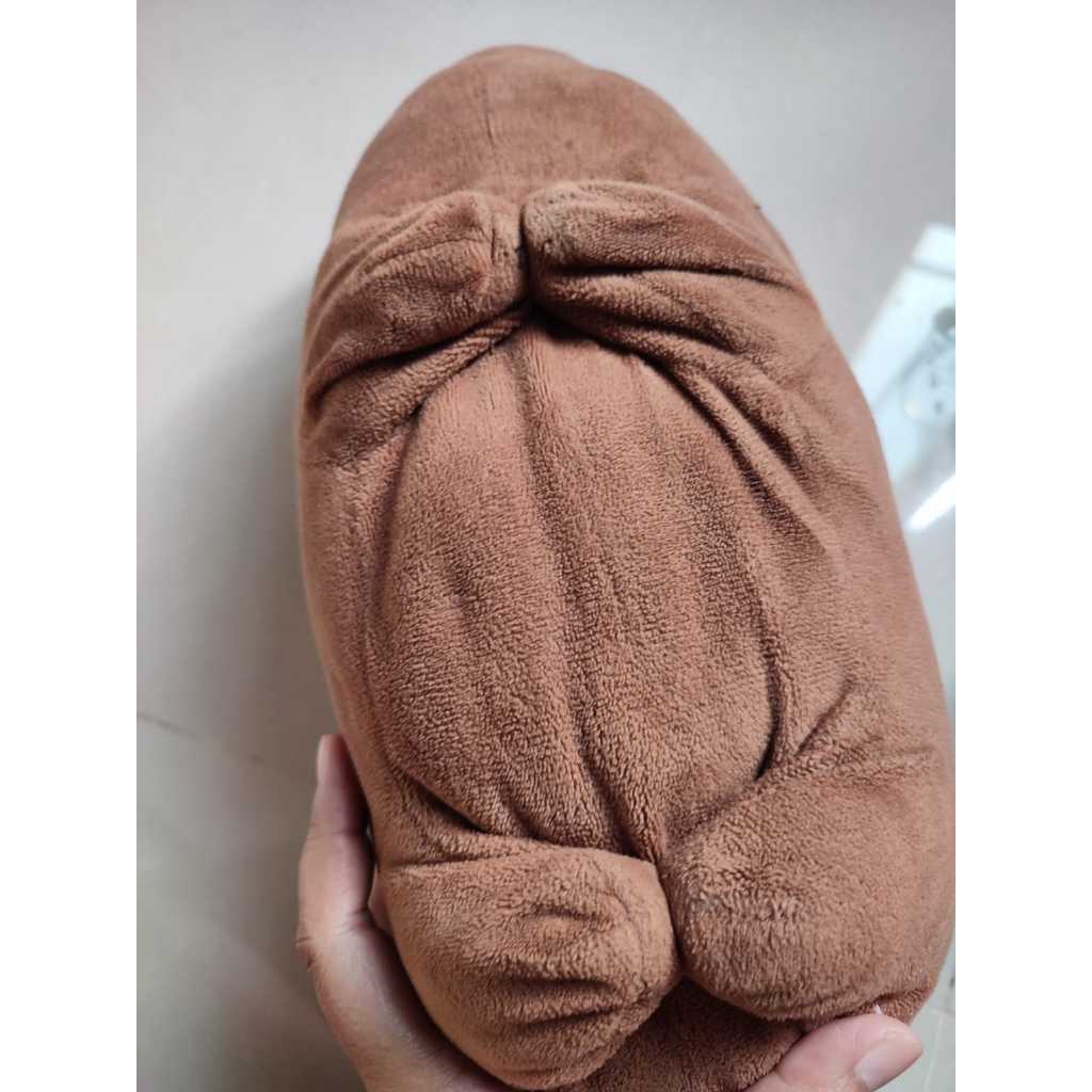 PL BONEKA POLAR BEAR COKELAT MINISO