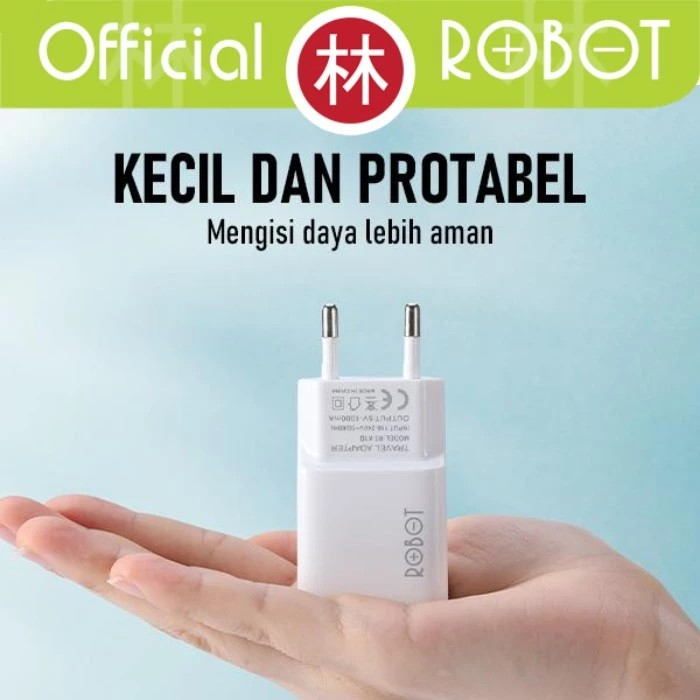 

ROBOT RT-K10 TRAVEL ADAPTOR CHARGER SINGLE OUTPUT 1A