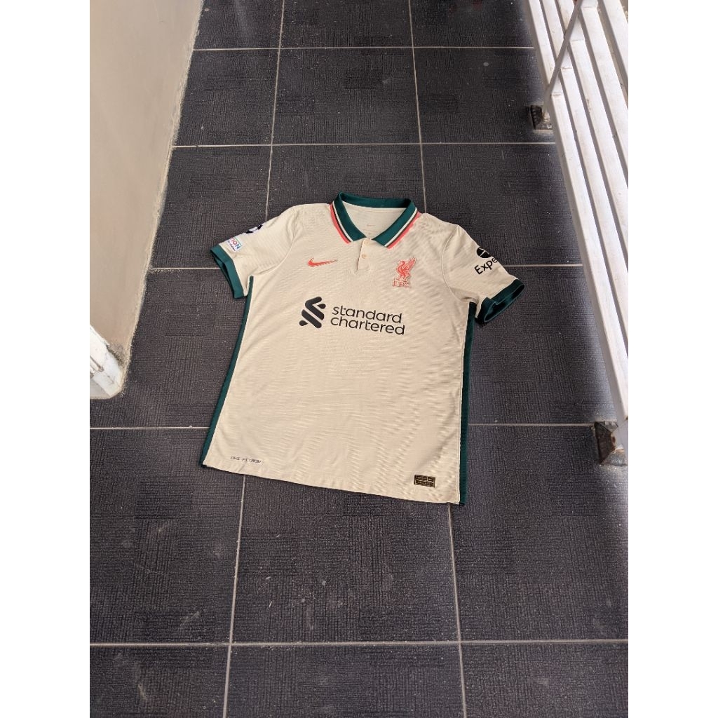 Jersey Liverpool Away 2021/2022 Original Player Issue