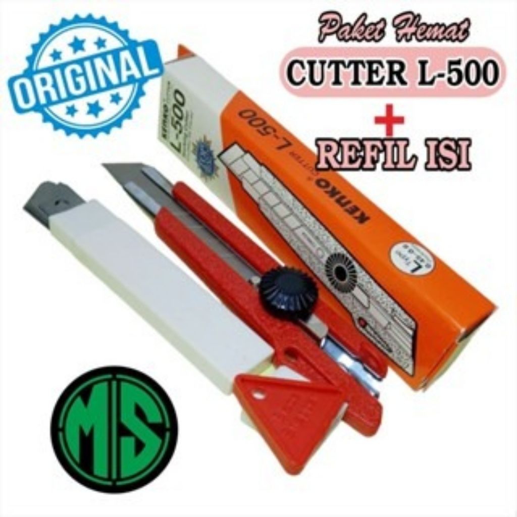 

PROMO!!! CUTTER KENKO L-500 /CUTTER JAYKO/ CUTTER BESAR HARGA PER 1 PCS