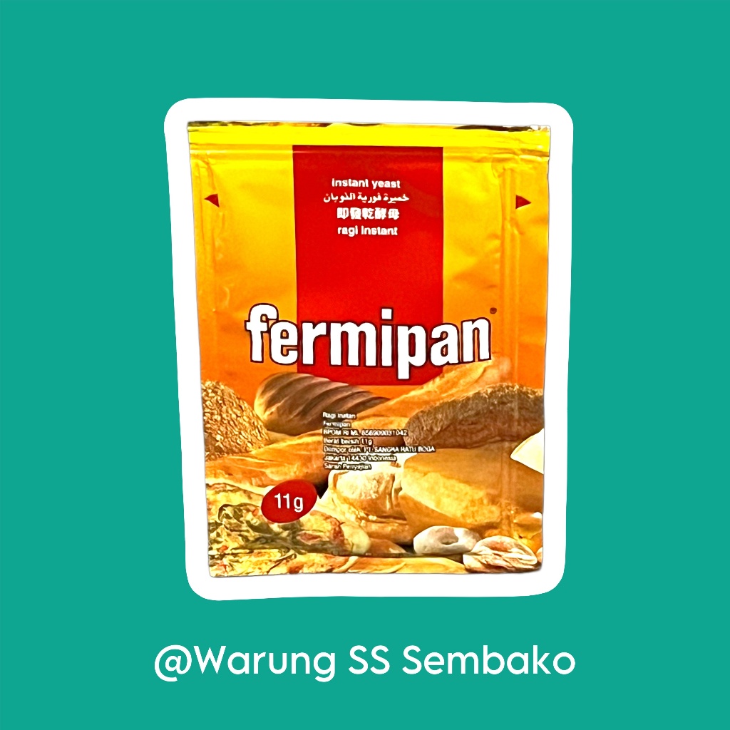 

Fermipan Ragi Instan Pengembang Kue 1 sachet