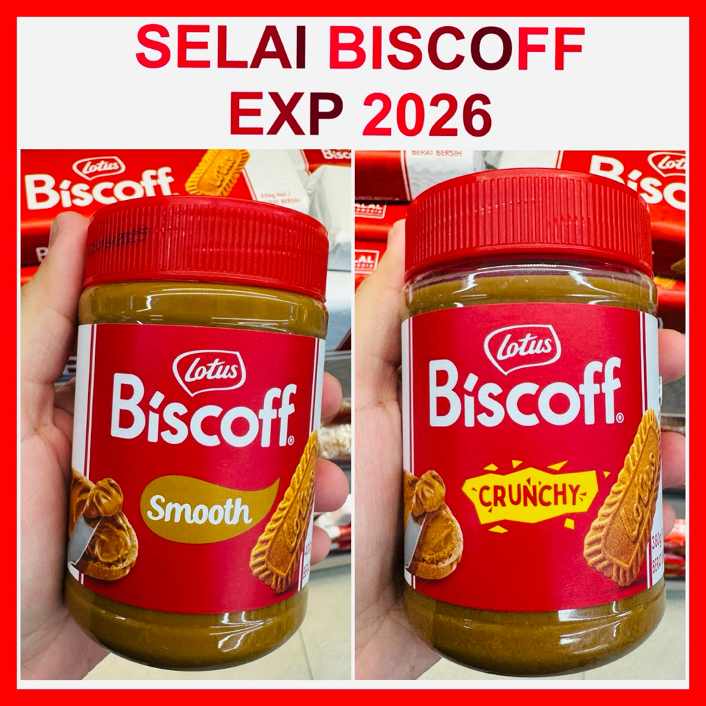 

Selai Lotus Biscoff Original Jam Creamy Spread 400 g