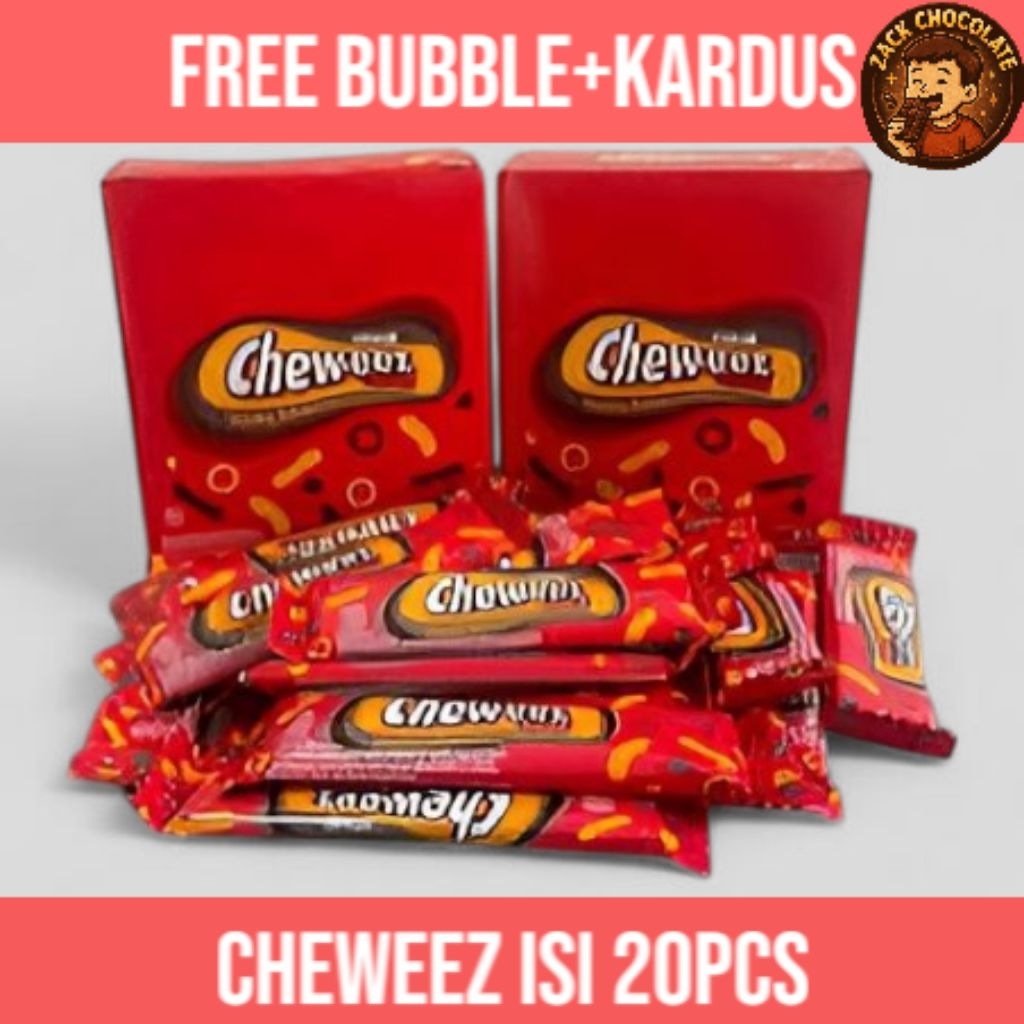 

Delfi Chew-ezz 1 Box Isi 20 Pcs – Cokelat Kenyal & Lezat